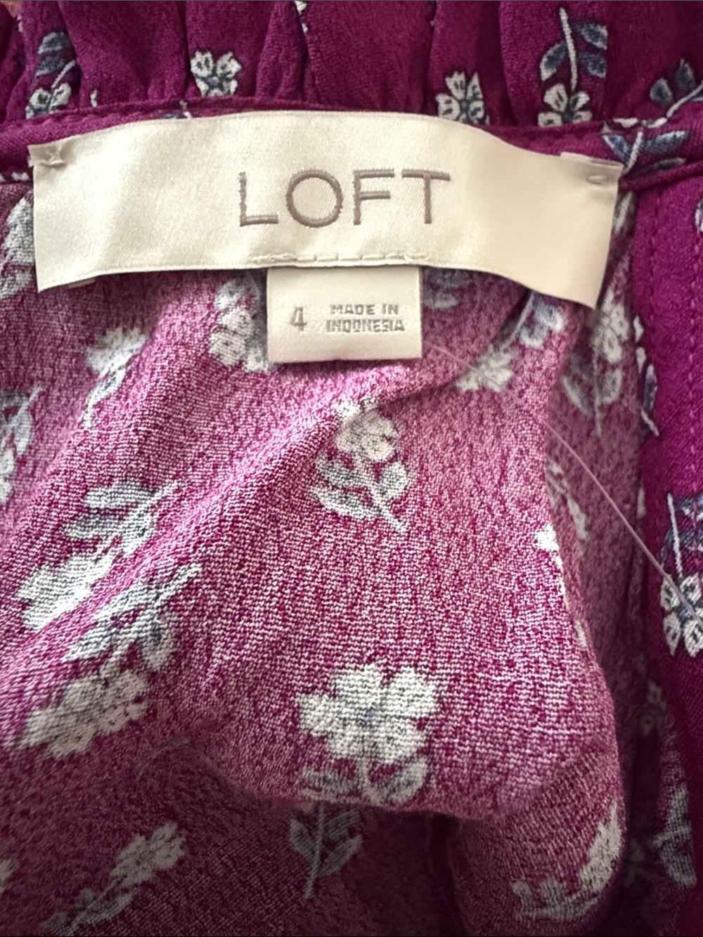 NWT 🌟 LOFT Ruffle Midi Dress - Picture 6 of 13